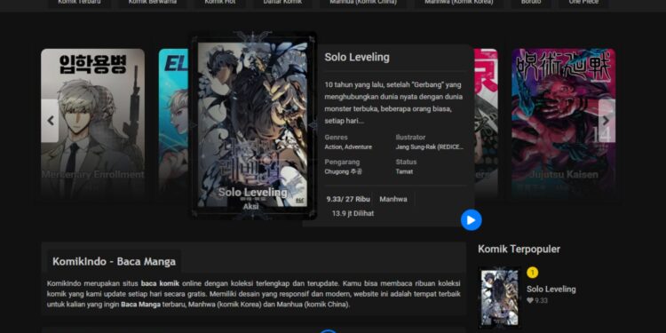 KomikIndo.co APK Pilihan Baca Komik Terbaru